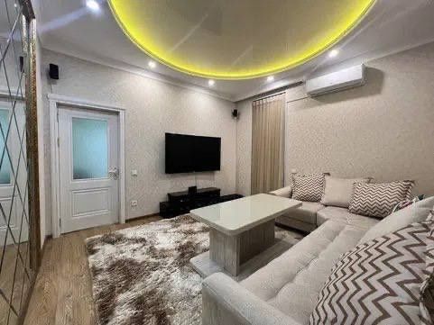 2х комнатная квартира 55м² с качественным ремонтом с мебелью+техникой