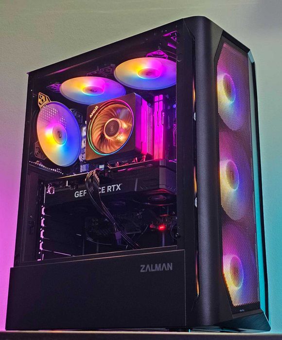 Ryzen 5-7500F/RTX 5060Ti 16GB/RAM 32GB/SSD 1TB/Чисто Нов-Гаранция!