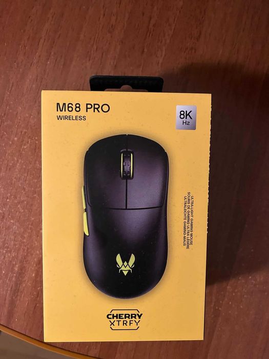 Mouse Gaming Cherry XTRFY M68 PRO 8K WIRELESS Vitality Edition