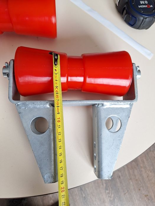 Килова ролка - усилена, 185х85мм Полиуретан, за ос ф20