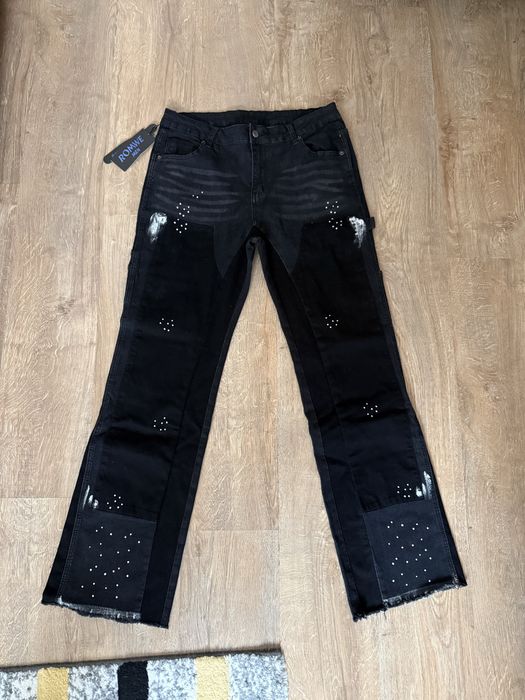 Blugi Flared Painted