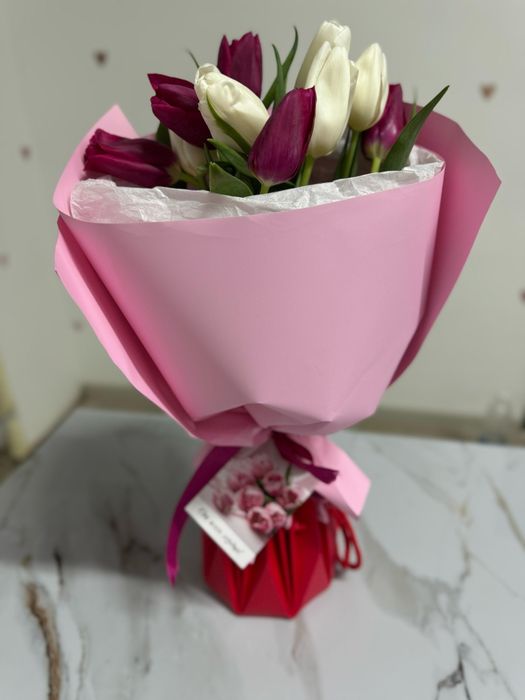 Тюльпаны в розницу доставка самовывоз