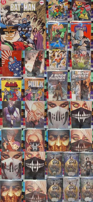 Reviste Benzi Desenate Marvel DC Comics Batman Superman Spider-Man