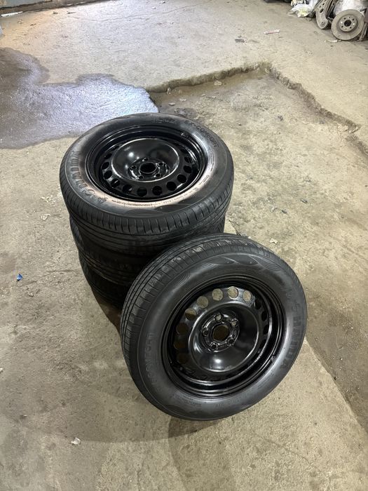 Комплект летних колес R15 5x105 на штампах в хорошем состоянии