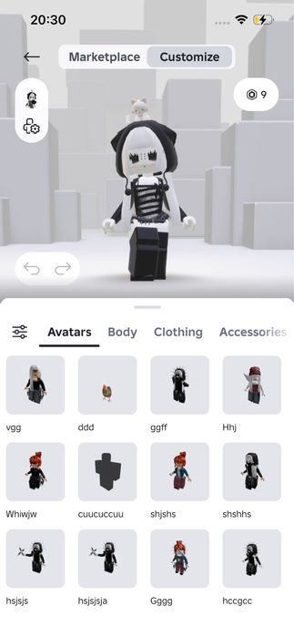 роблокс аккаунт