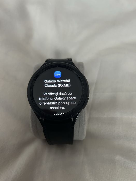 Samsung Galaxy Watch6 Classic 47 mm Bluetooth SM-R960 + Încărcător