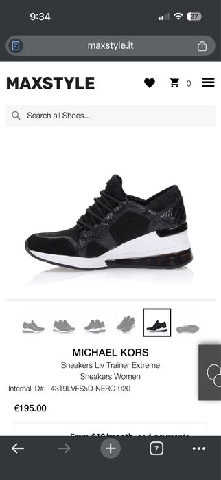 Сникърси Mihael Kors 39