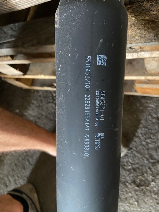 Забен мост с диференциал,кардан,полуоски,рейка и окачване за BMW G31