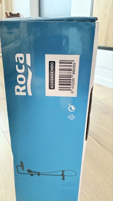 Sistem de duș (coloană) Roca Vega Plus A5A9A6ENB0, aparent, 250 mm, 1 funcție, mat, Negru