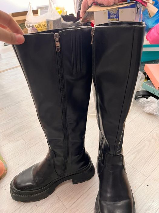 Сапоги женские длинные