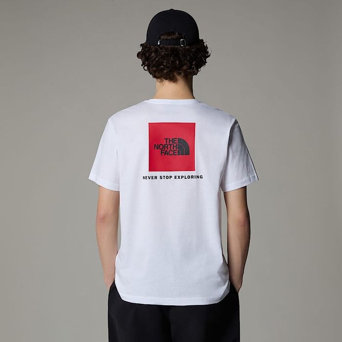 Tricou The North Face original,bumbac, cu imprimeu pe spate