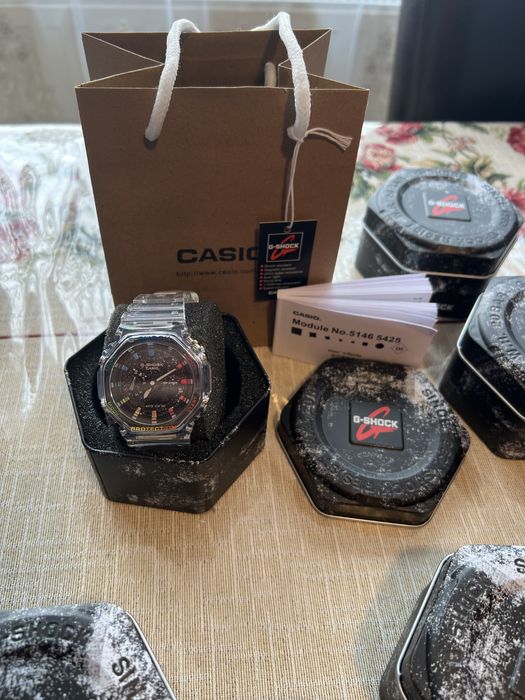 Ceas Casio G-Shock GA-2100SKE-7A Skeleton