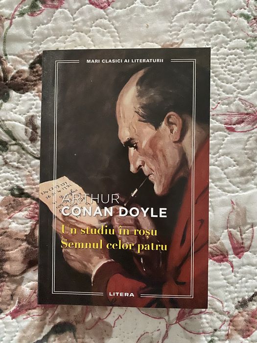 Sir Arthur Conan Doyle,un studiu in rosu semnul celor patru