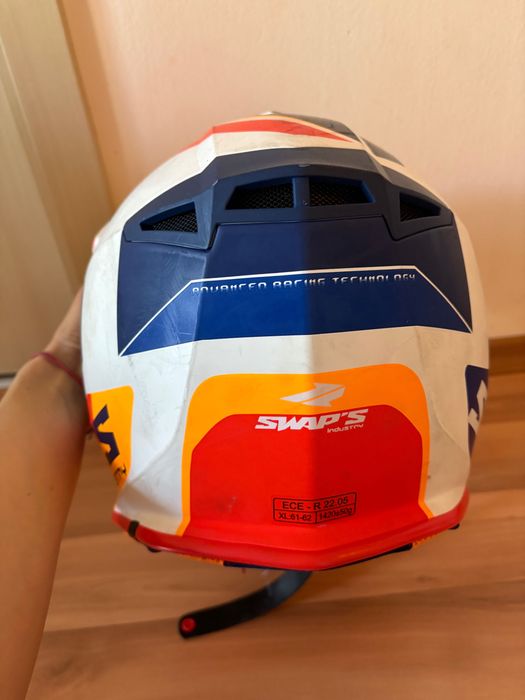 Каска за мотор SWAPS Casque Cross Adulte