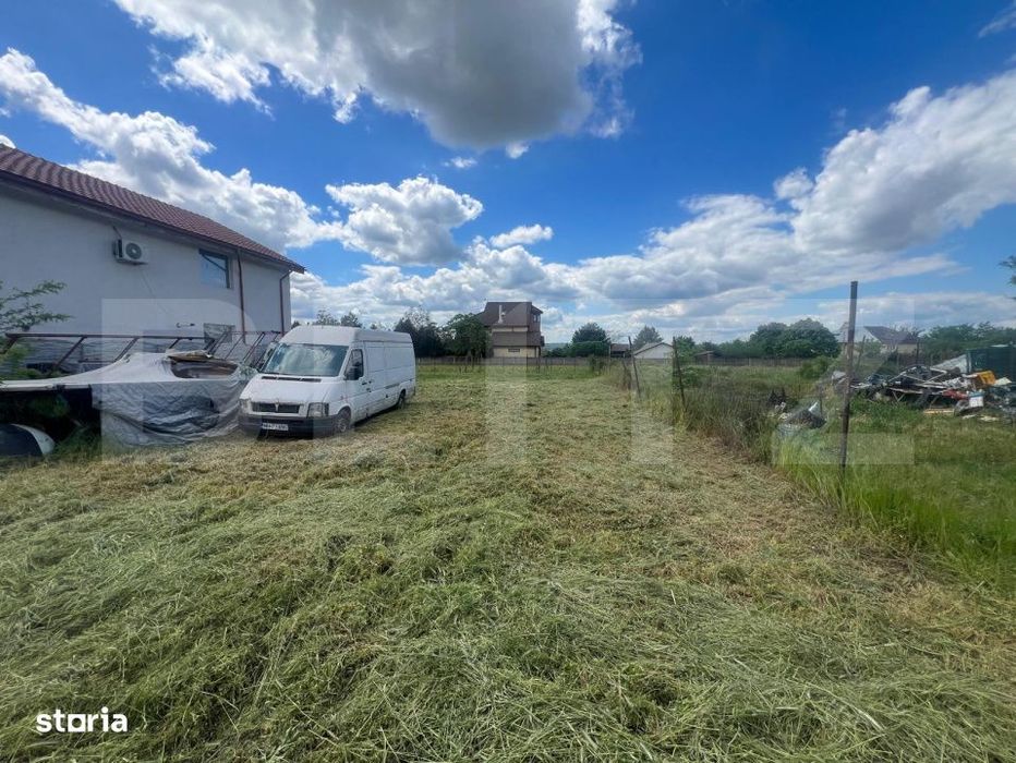Teren intravilan, 1231 mp, dubla deschidere, zona Preajba