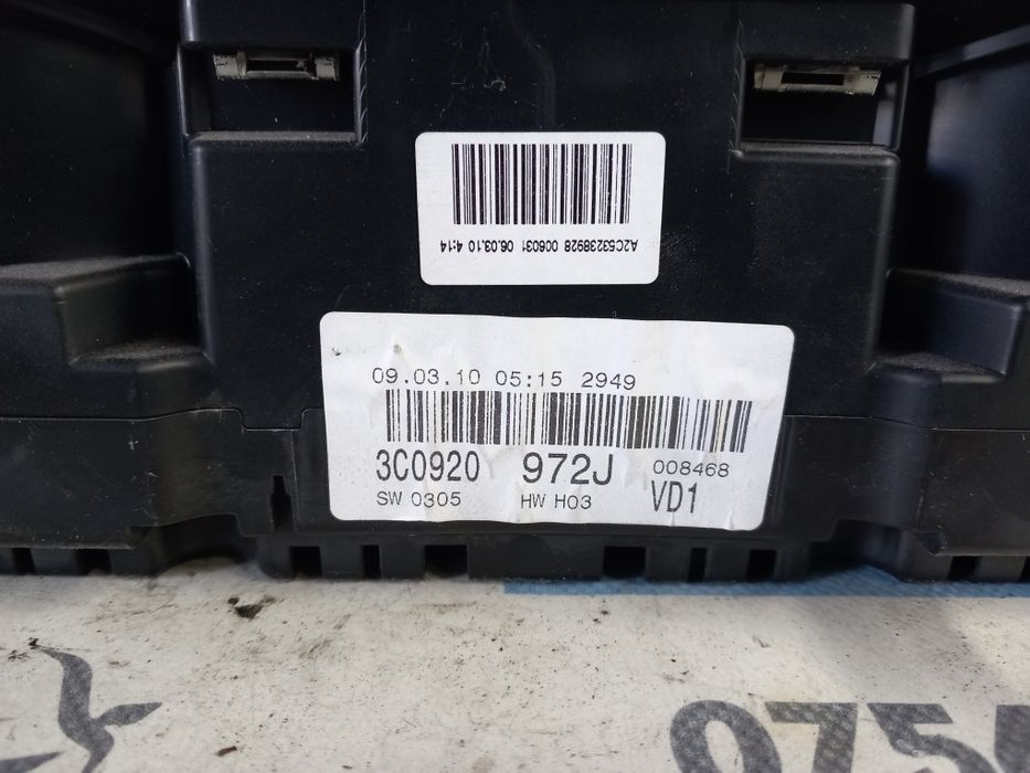 Ceas bord 2.0 tdi / 1.9 tdi BLS vw Passat b6 2006