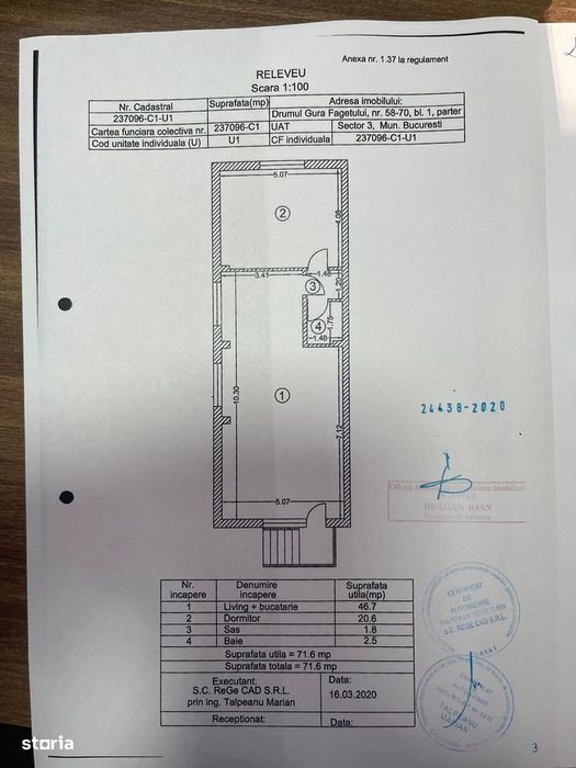 Inchiriere spatiu comercial 72 mp Gura Fagetului