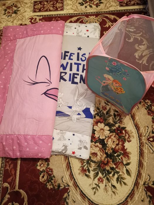 Set plapumă /pătură copiii +cos depozitare