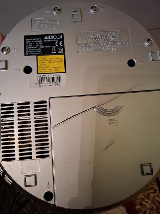 Radio casetofon și CD player