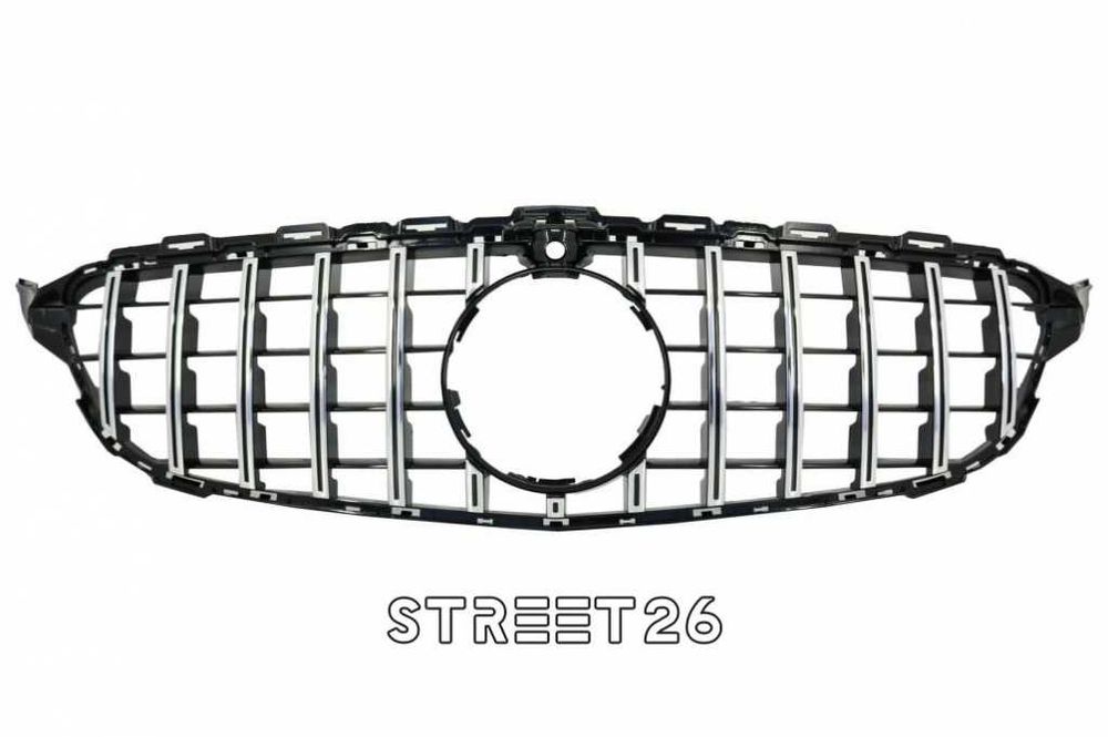 Grila Mercedes C-Class W205 (14-18) GT-R Panamericana Crom 360 Camera