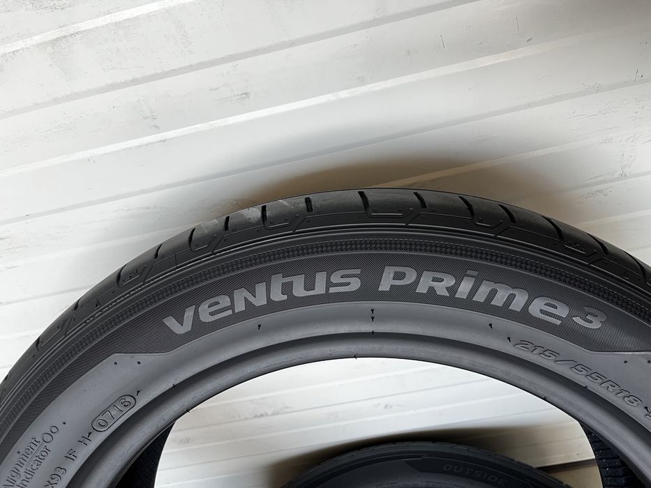 2бр летни гуми 215/55/18/ Nankook Ventus prime3/5.5мм/dot0716г/