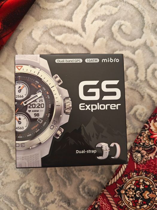 Mibro gs explorer gps va 10atmosfera suvga jidamli