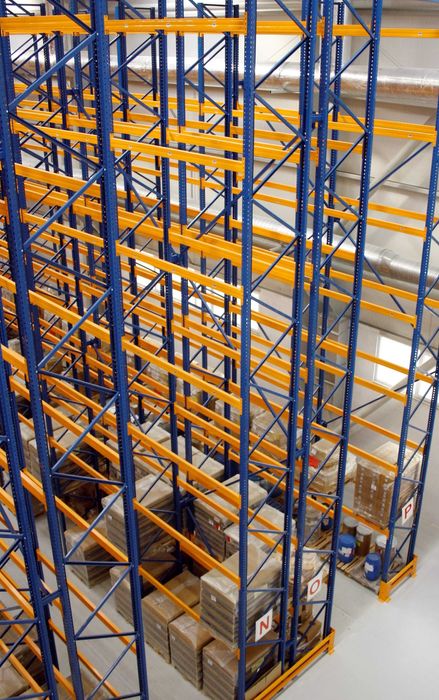 Протектор за индустриален стелаж, предпазители за склад, L=1200mm