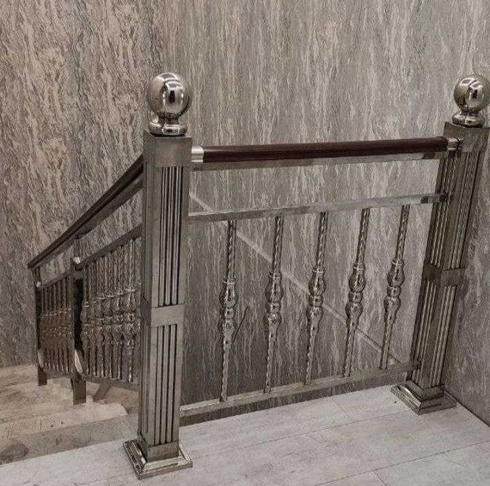 Нержавейка Перила! Reshotka Лестницы Перила Решётка из Проволоки