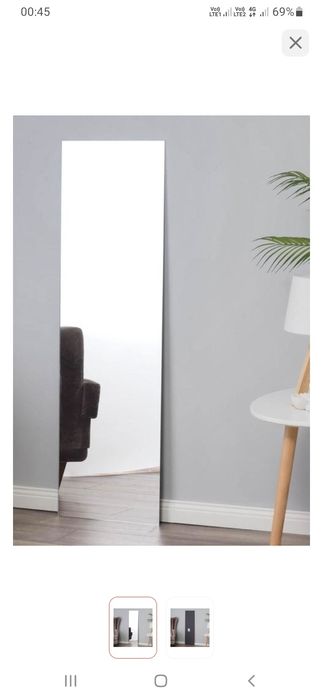 Зеркало 120см×40