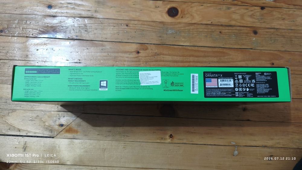 Продавам клавиатура Razer Ornata v3 X