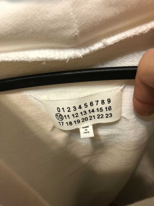 Худи Maison Margiela Cropped