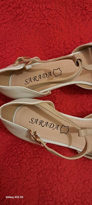 Pantofi dama, sezon cald, noi,eleganți, toc potrivit,numărul 41