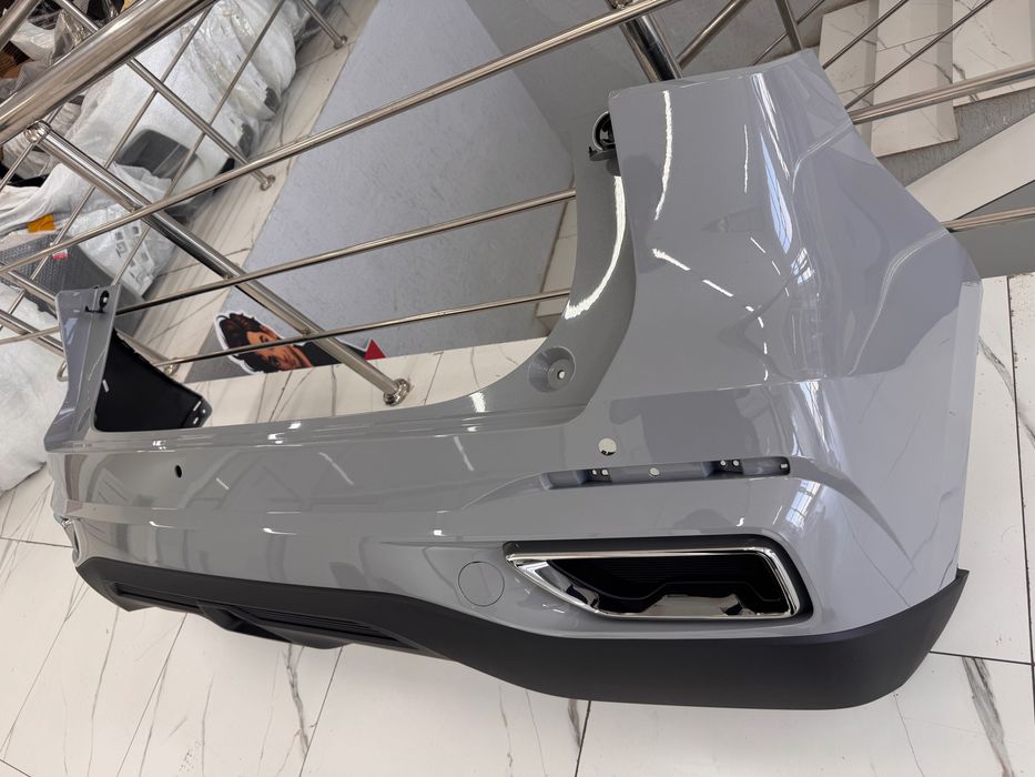 Задний бампер атомный серый  Changan 55plus