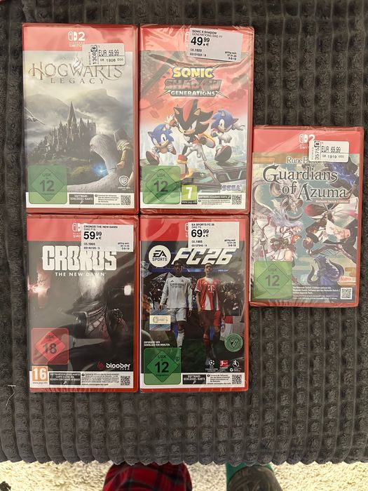 Jocuri swich 2 sigilate