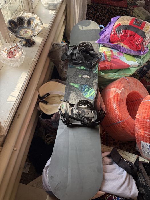 Сноуборд Burton + крепление + Boat