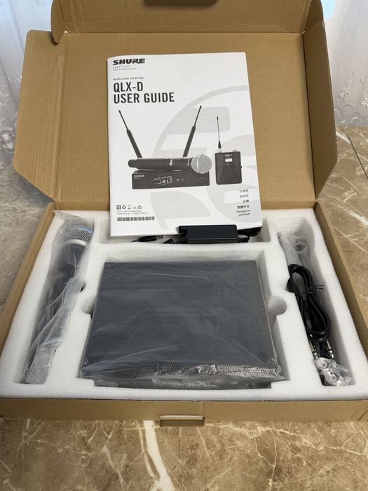 SHURE QLXD B-58 Microfon Wireless UHF – Transmisie 100m  - 900Mhz