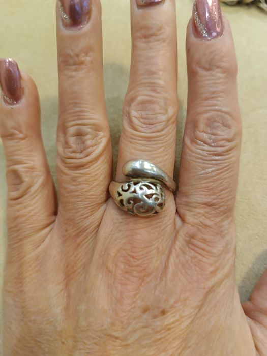 Сребърни пръстени голям размер