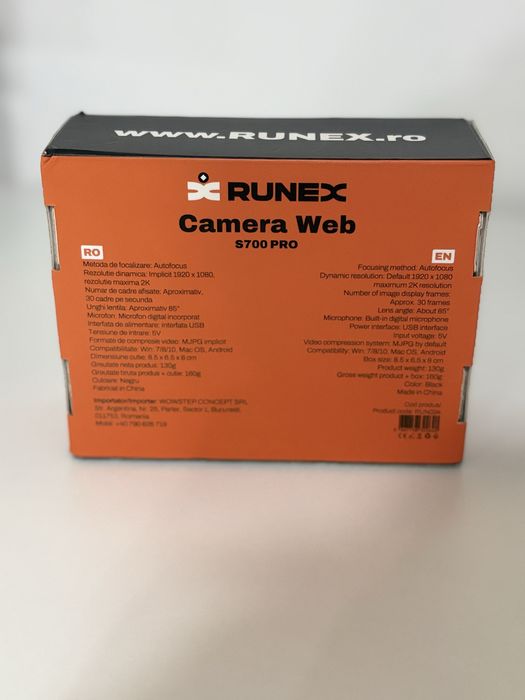 Webcam RUNEX S700 pro