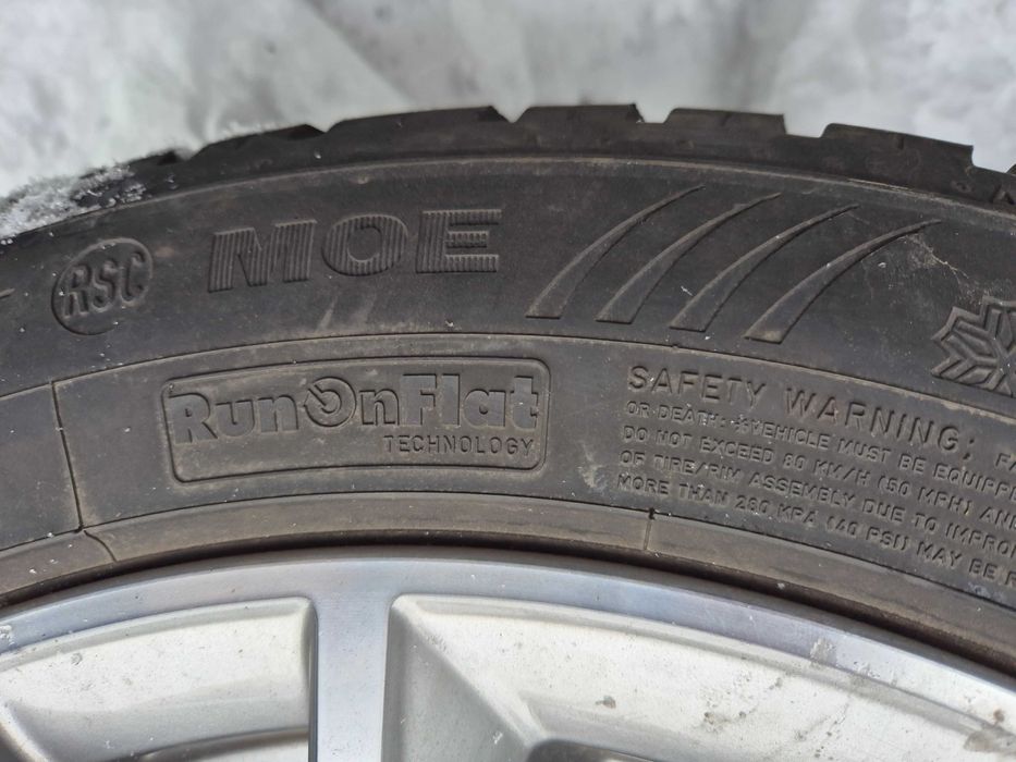 4 Anvelope M+S - 225/55/17 - DUNLOP - APP NOI DOT 2018 RFT