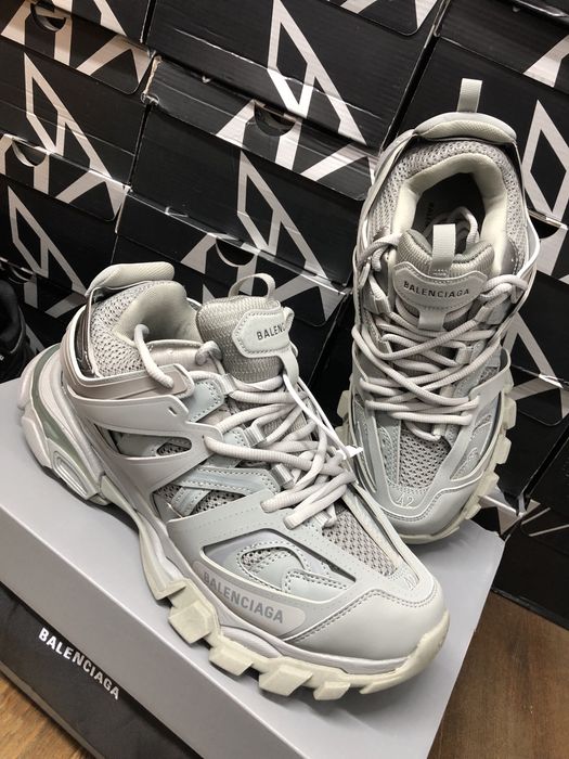 Balenciaga Track Triple Light Grey Calitate Premium Full Box Verificare La Livrare