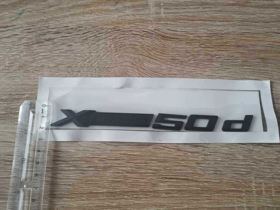 черни емблеми надписи БМВ BMW Xdrive 50d