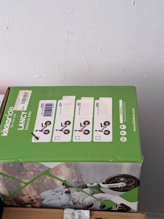 Балансиращо колело KIKARIDE LANCY BLACK