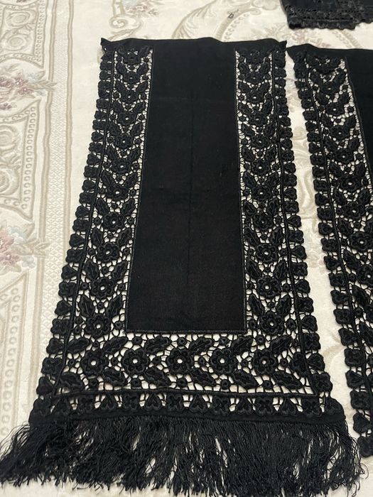 Catrinte  , soarte , ilic costum popular  vechi  nepurtata