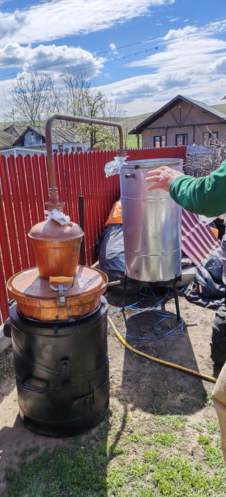 Cazan țuică de cupru