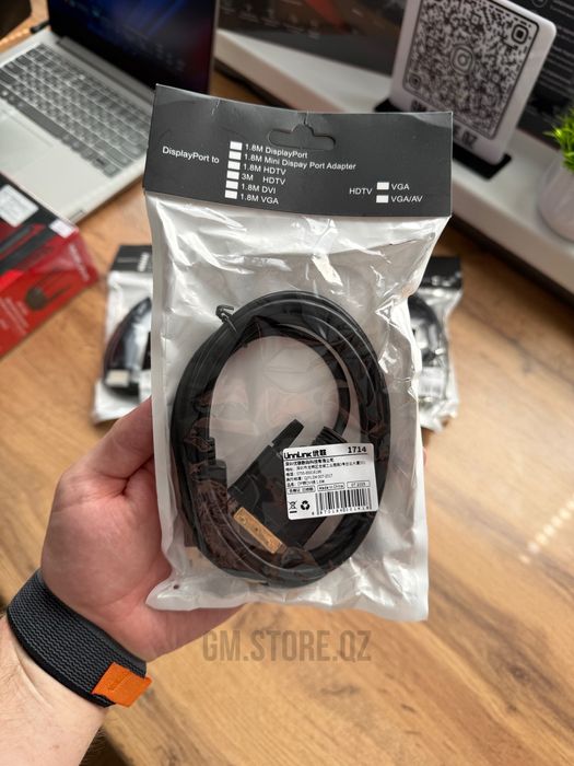 Кабели HDMI, VGA, DVI, DisplayPort