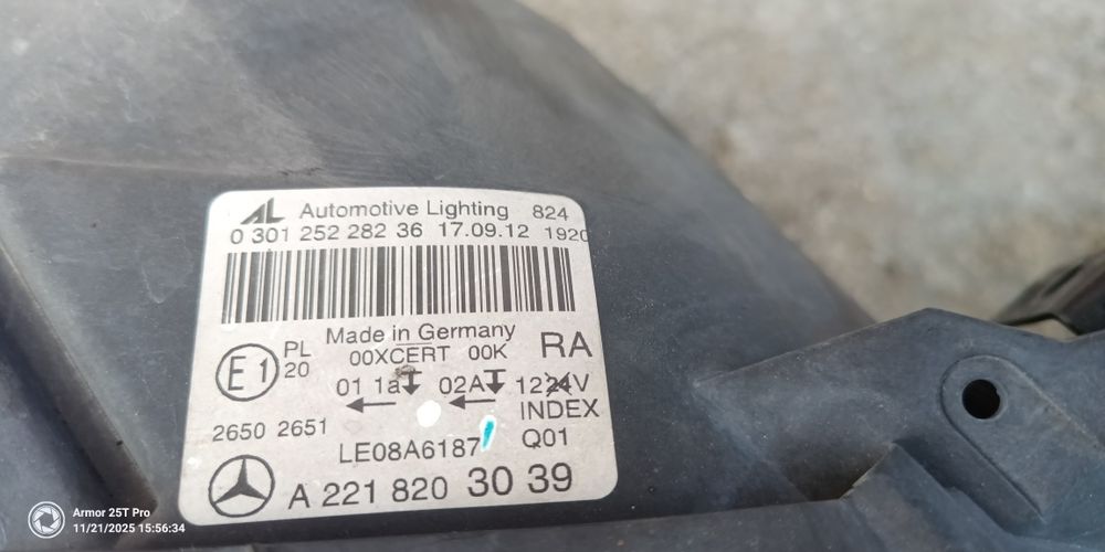 Фарове за Mercedes S класа Фейсови W221