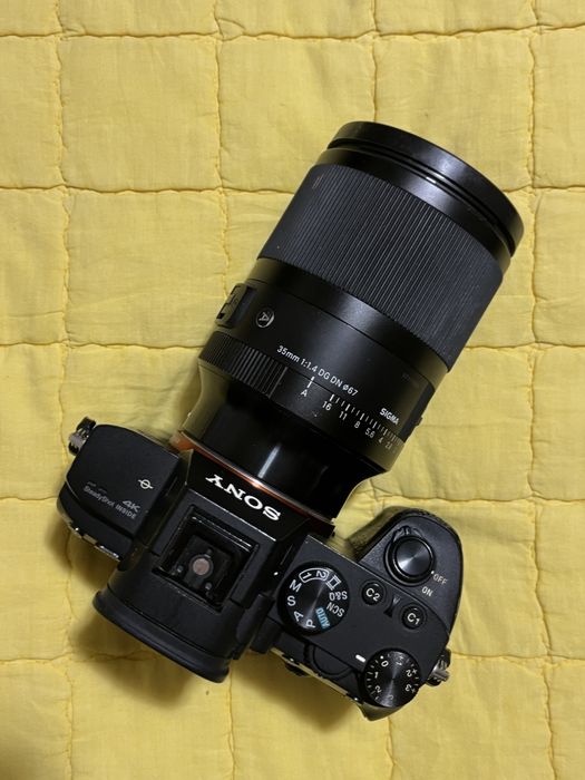 Sony a7III, Sigma 35mm и 50mm
