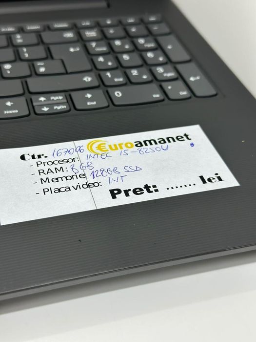 Laptop LENOVO ThinkPad T480, Intel Core i5-8250U, 8GB DDR4, 128GB -A-