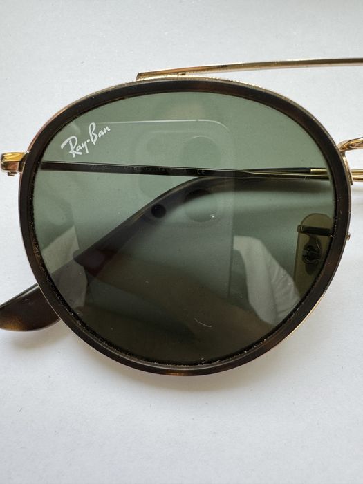 Ochelari Ray Ban rotunzi unisex cu lentila oglindă
