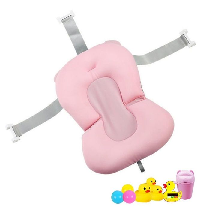 Продавам комплект вана за къпане стойка шезлонг и мека подложка